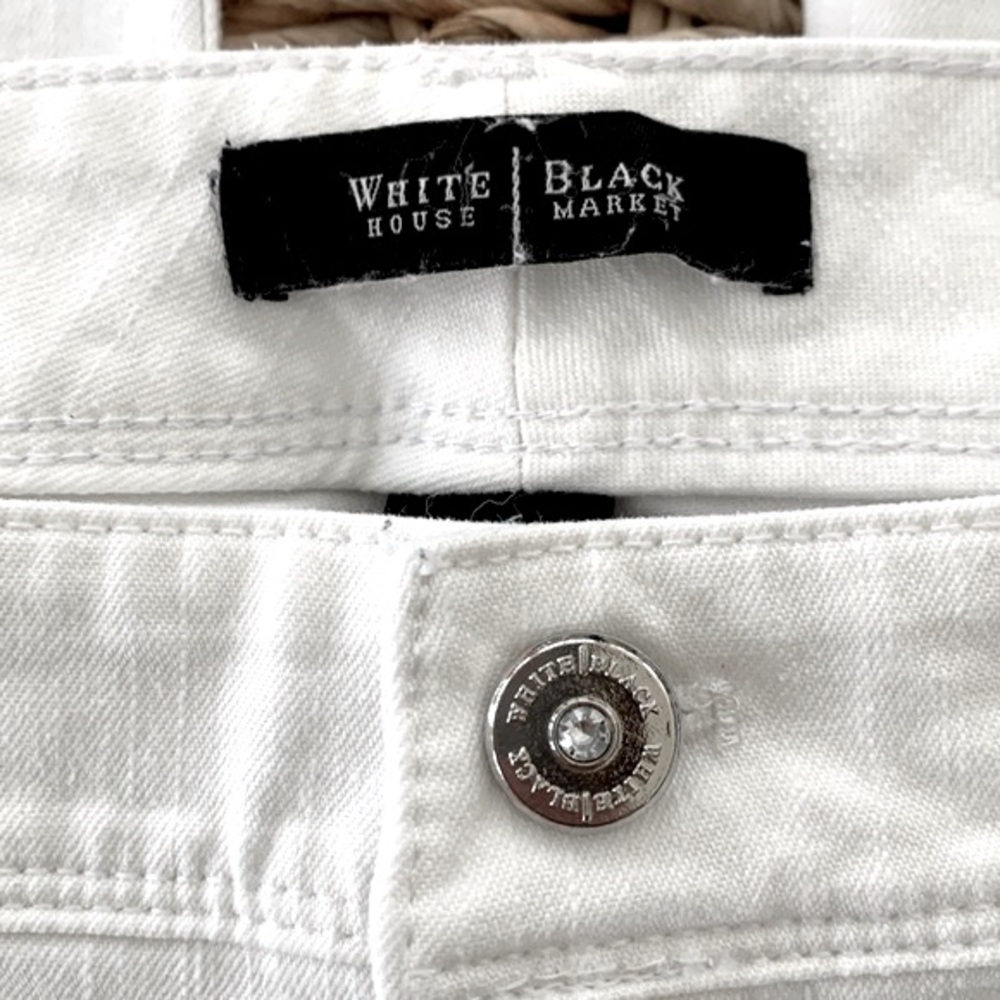 WHBM White Blanc Bootcut Jean - Picture 10 of 14